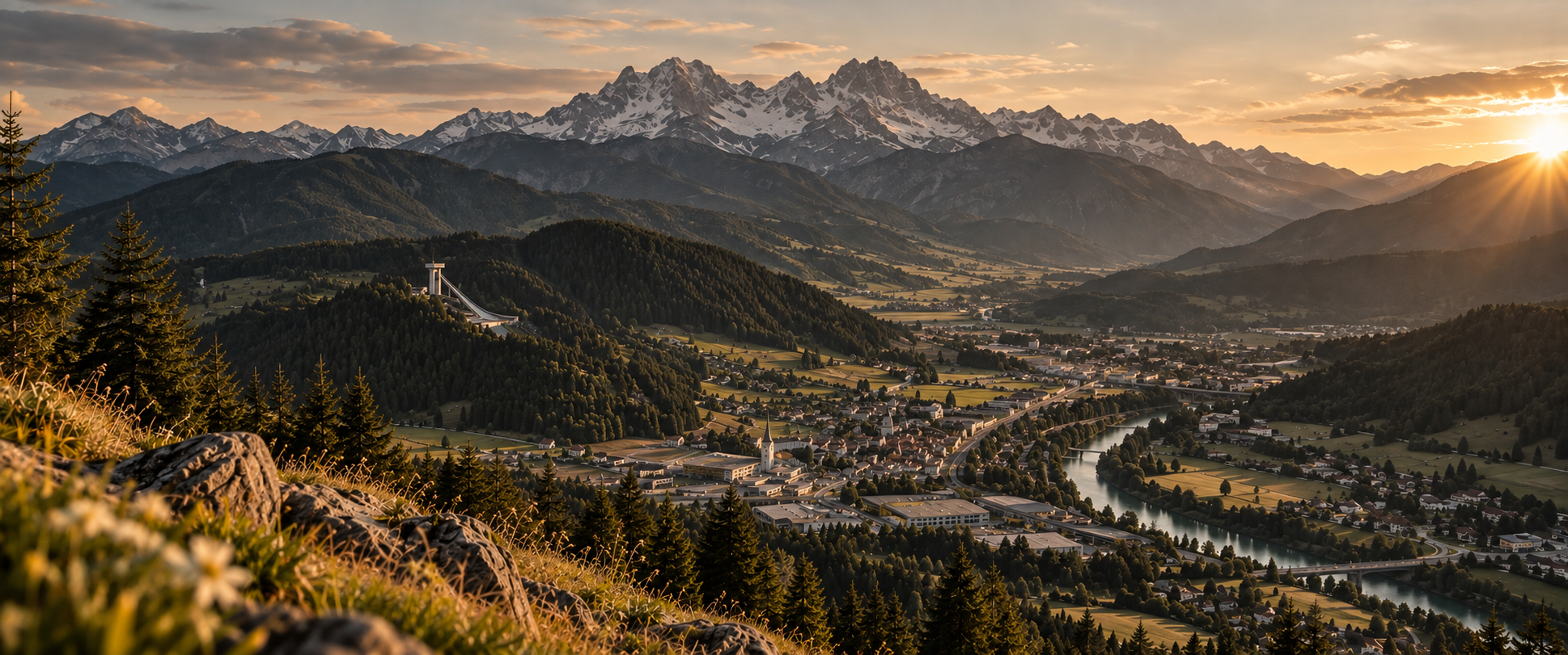 Berglandschaft im Pongau rund um Bischofshofen